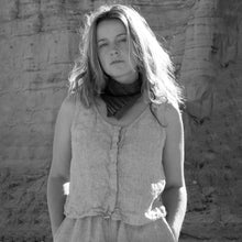 Load image into Gallery viewer, Button Up Tank in Cottonwood