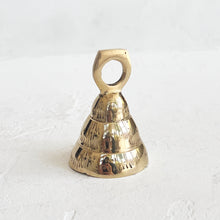 Load image into Gallery viewer, Small Etched Brass Bell