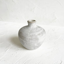 Load image into Gallery viewer, Unglazed Bud Vase in Brushed white