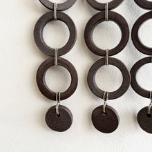 Load image into Gallery viewer, Circle Stoneware Wall Hanging in Peat