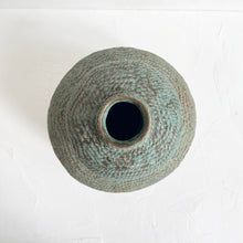 Load image into Gallery viewer, Large Double Coiled Vase in Teal