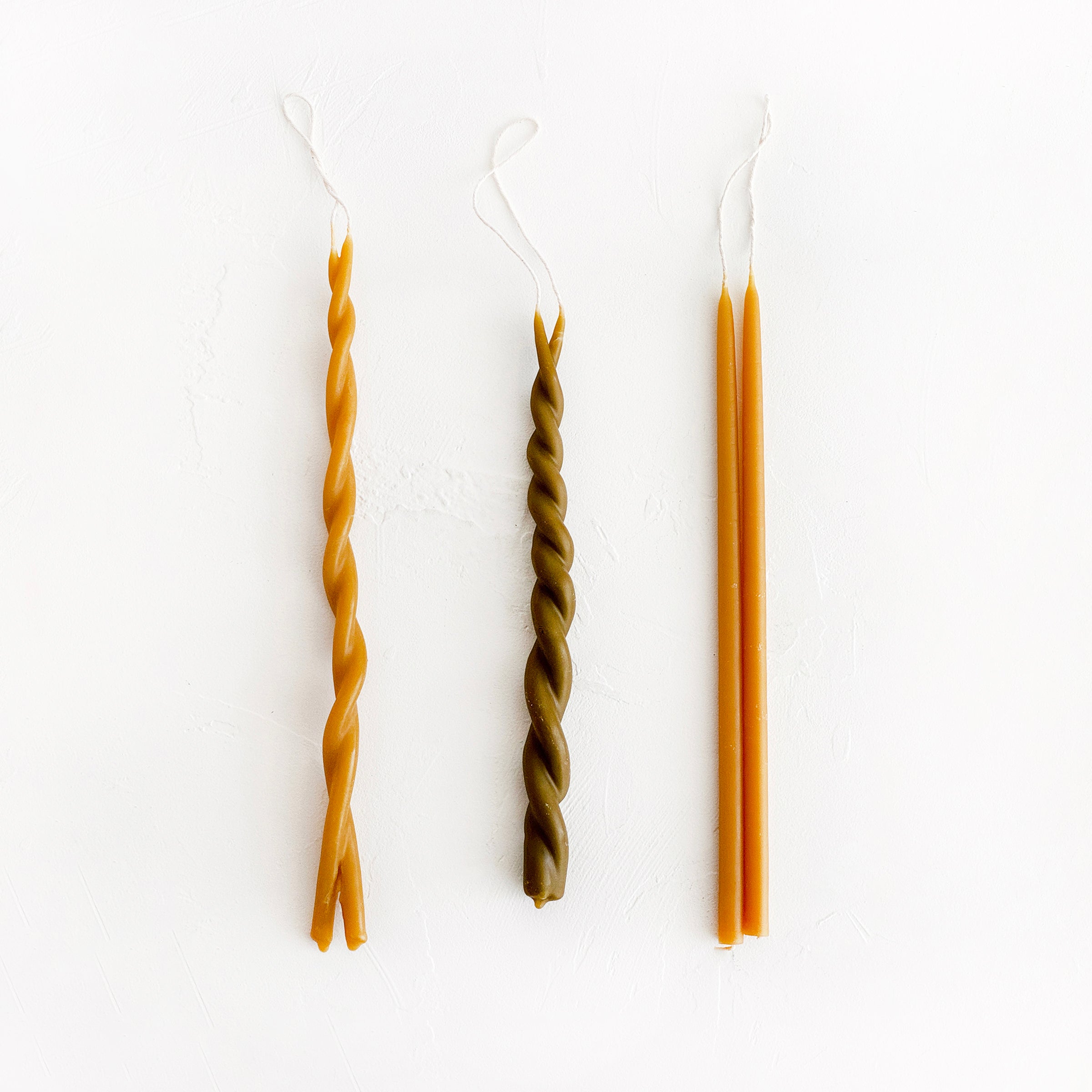 Organic Beeswax Tapers