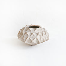 Load image into Gallery viewer, Large X Pot in Warm White