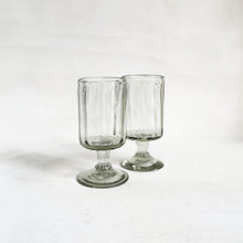 Load image into Gallery viewer, Handblown Fluted Wine Glass