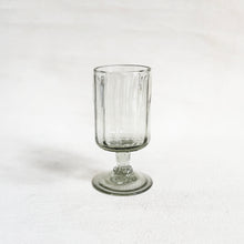Load image into Gallery viewer, Handblown Fluted Wine Glass