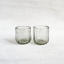 Load image into Gallery viewer, Handblown Rounded Fluted Tumbler