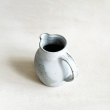 Load image into Gallery viewer, Ceramic Pitcher in Speckled Gray and White