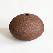 Load image into Gallery viewer, Large Coiled Vase in Brown