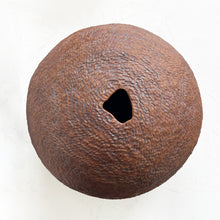 Load image into Gallery viewer, Large Coiled Vase in Brown