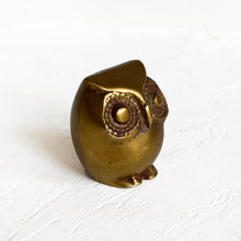 Load image into Gallery viewer, Vintage Brass Owl