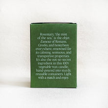 Load image into Gallery viewer, Climbing Tuscan Rosemary Candle