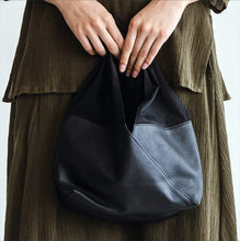 Load image into Gallery viewer, Small Azuma Leather Bag in Black