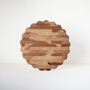 Wavy Edge Butcher Block