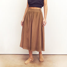 Load image into Gallery viewer, Midi-Circle Cotton Skirt