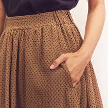 Load image into Gallery viewer, Midi-Circle Cotton Skirt