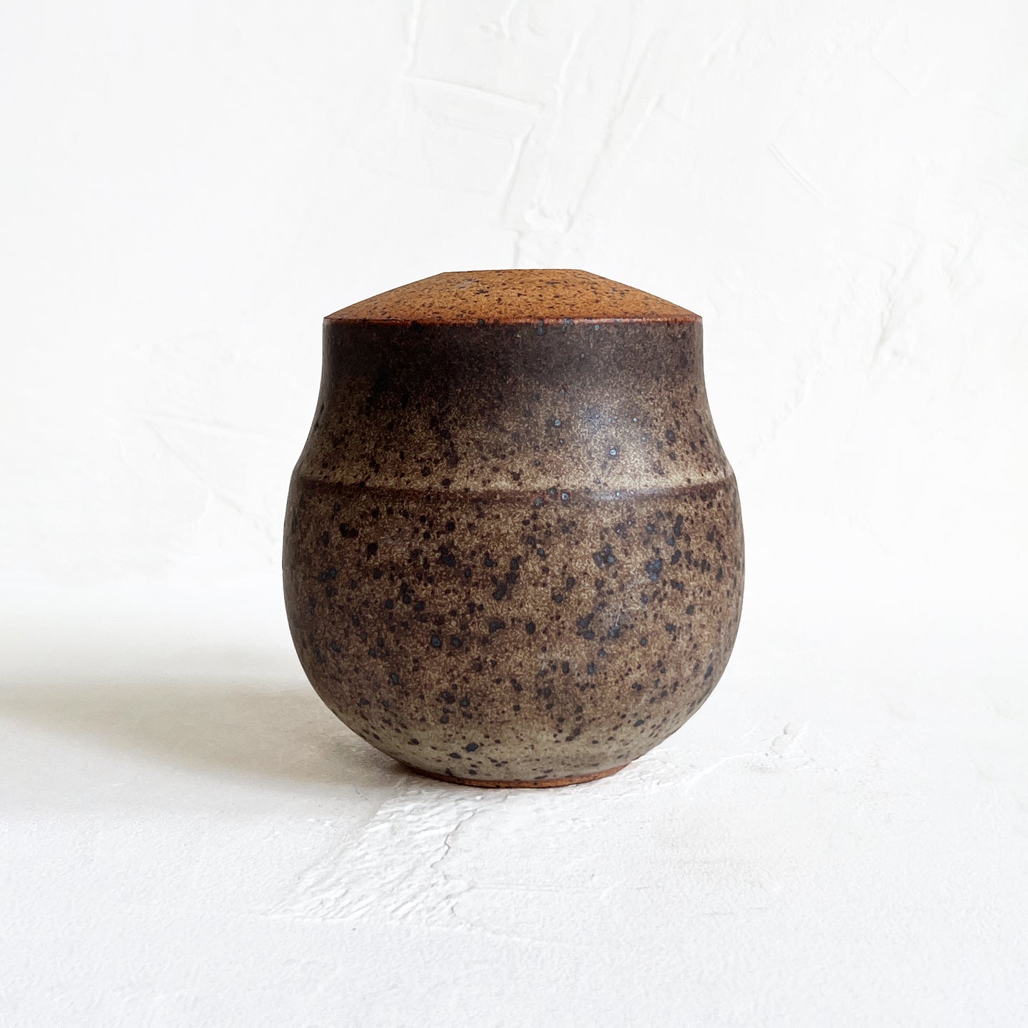 Vase in Brown and Olive