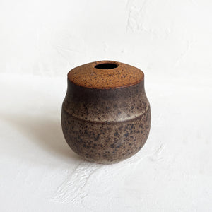 Vase in Brown and Olive