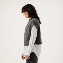 Load image into Gallery viewer, Alpaca Iris Vest in Stone