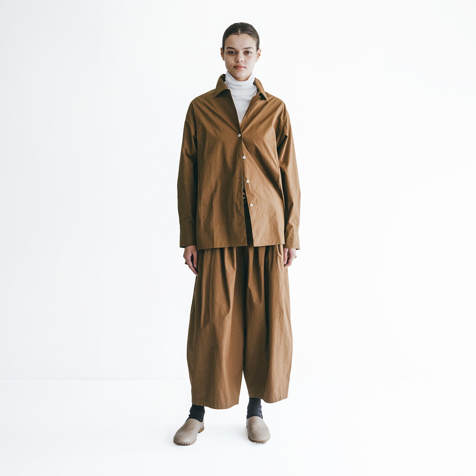 Anil Pants in Khaki Brown
