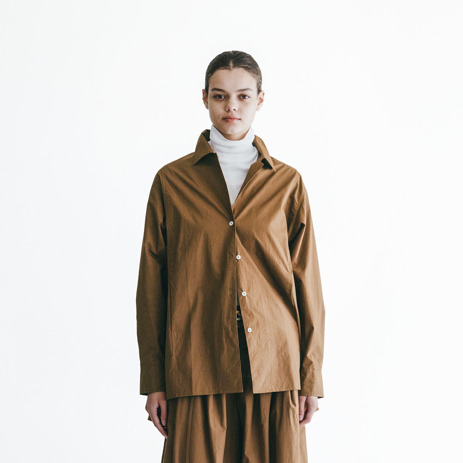 Rajesh Shirt in Khaki Brown