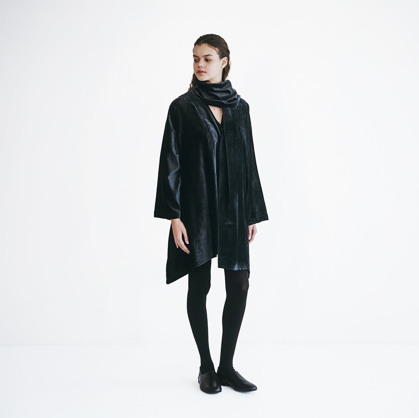 Suresh Coat in Antique Black