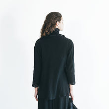 Load image into Gallery viewer, Barkar Shirt in Stretch Black