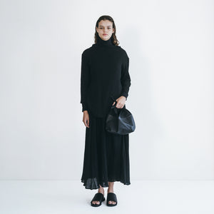 Barkar Shirt in Stretch Black