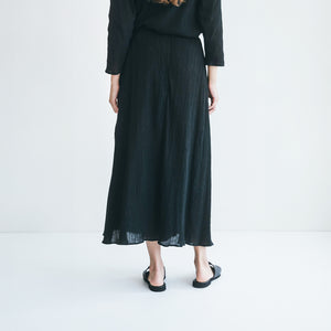 Dharam Skirt in Stretch Black