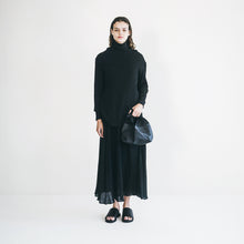 Load image into Gallery viewer, Dharam Skirt in Stretch Black