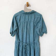 Load image into Gallery viewer, Linen Mesa Dress in Azure