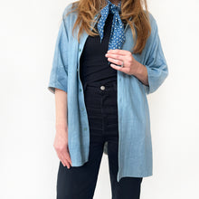 Load image into Gallery viewer, Macca Chore Coat in Light Indigo