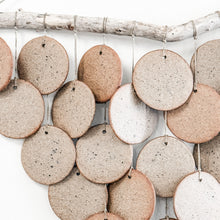 Load image into Gallery viewer, Circle Stoneware Wall Hanging in Bedrock