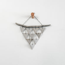 Load image into Gallery viewer, Small Triangle Wall Hanging in Light Stoneware