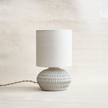 Load image into Gallery viewer, Short Carved Lamp in Granite