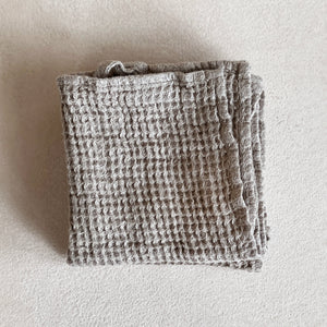 Waffle Linen Wash Cloth