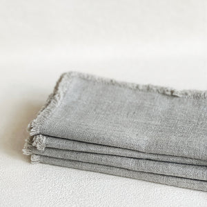 Linen Napkins with Fringe