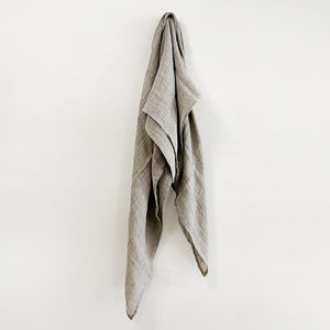 Linen Lupine Scarf in Natural
