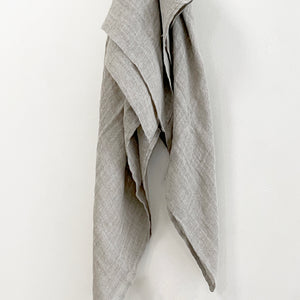 Linen Lupine Scarf in Natural