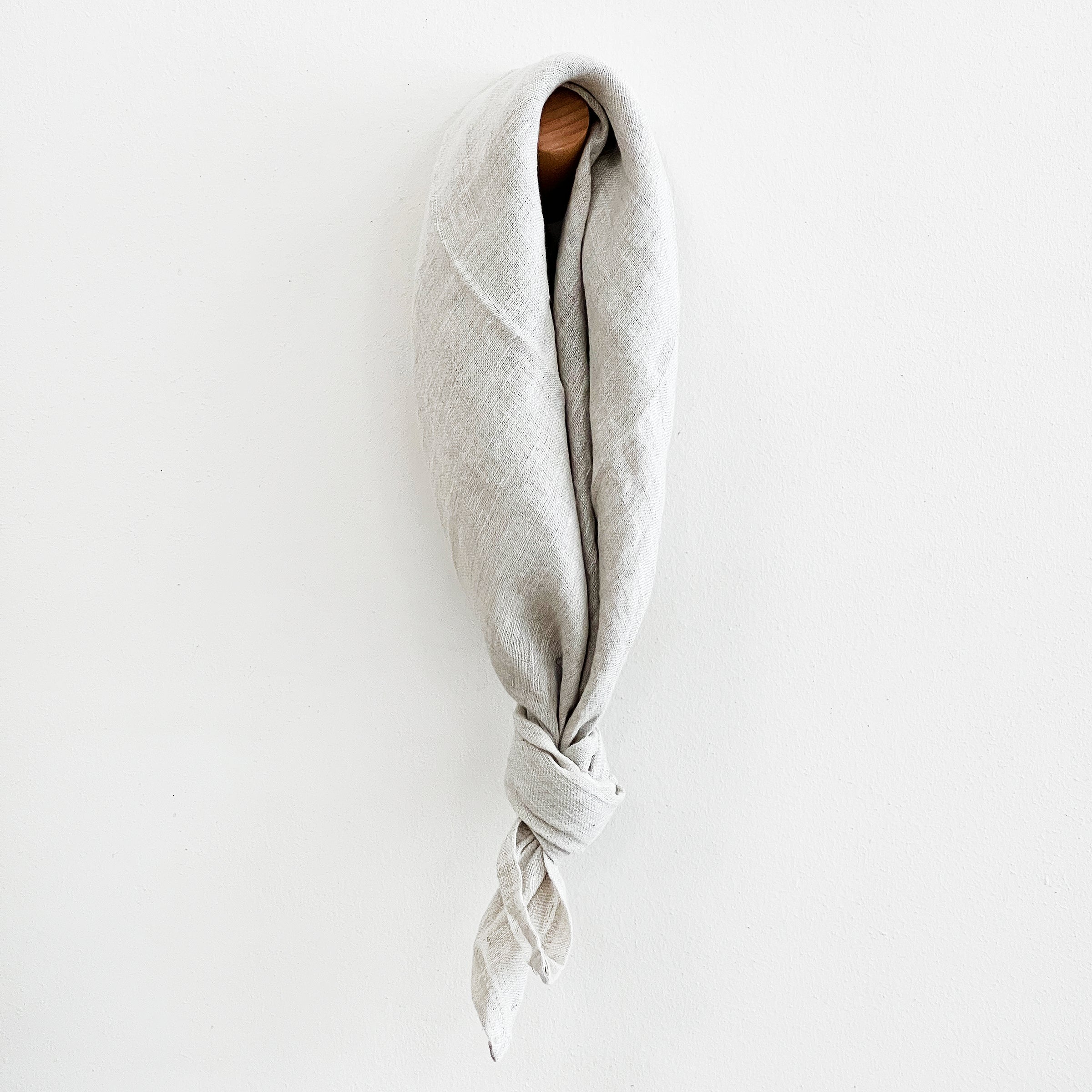 Linen Mallow Scarf in Melange