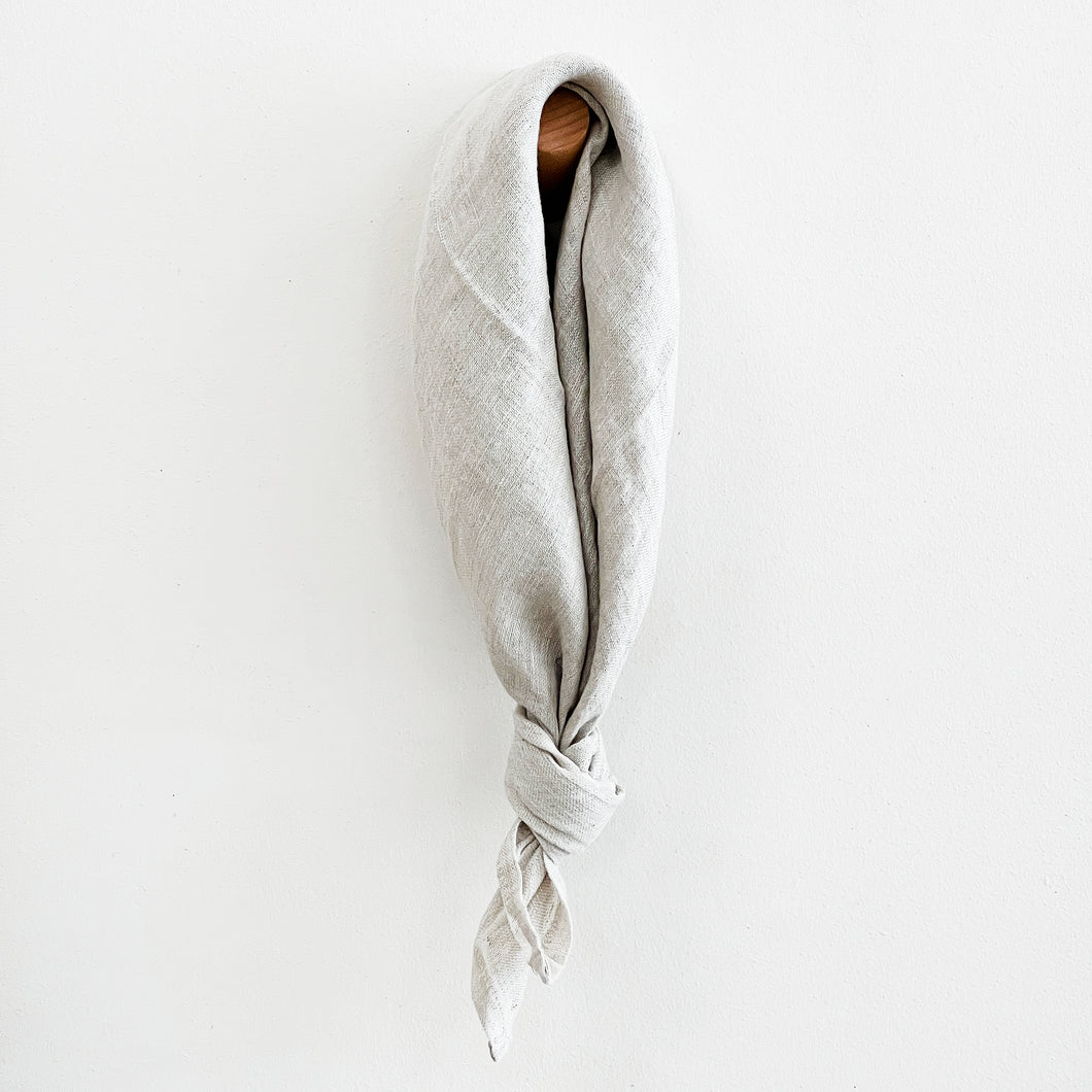 Linen Mallow Scarf in Melange