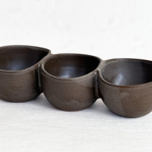 Load image into Gallery viewer, Large Triple Bowl in Greige