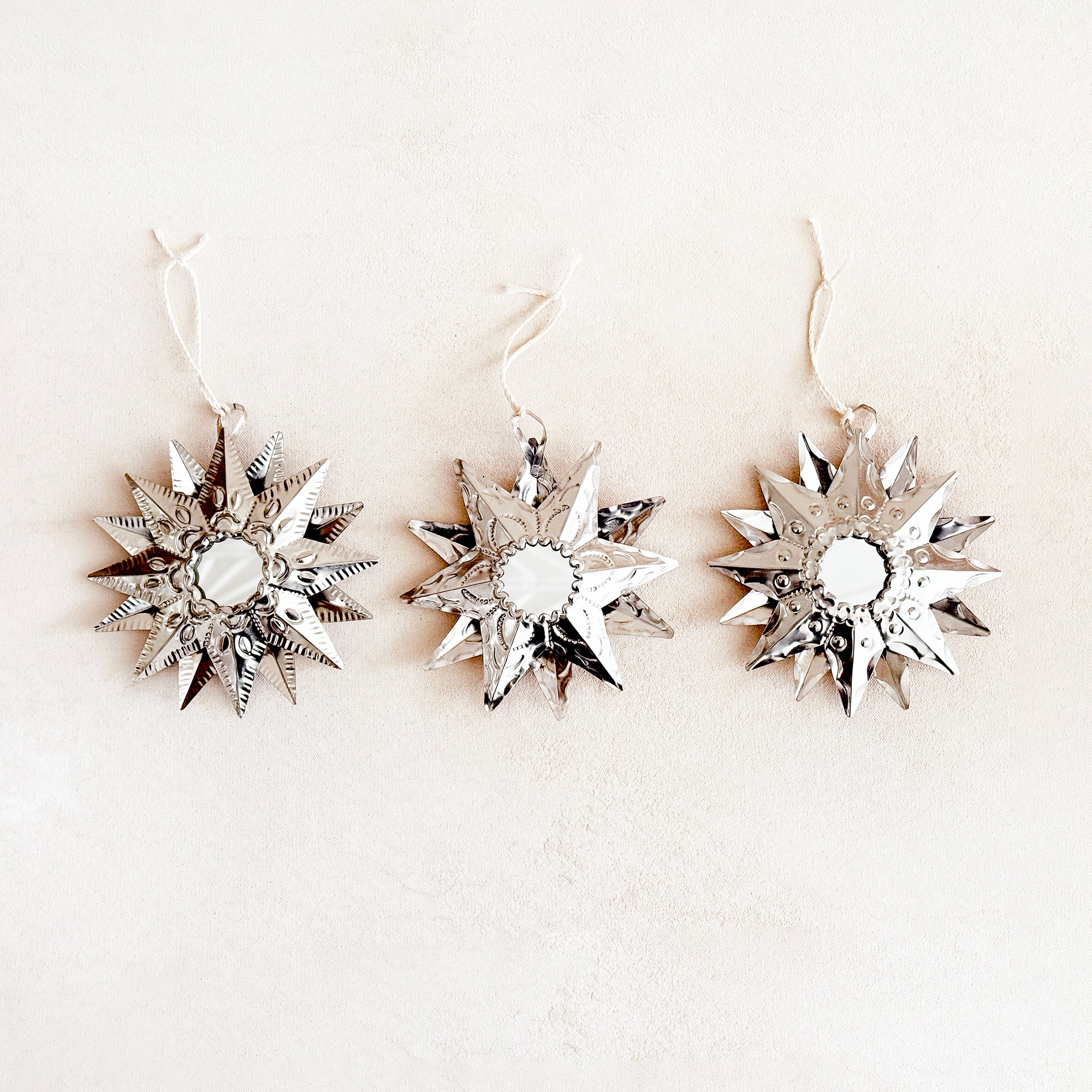 Mexican Tin Star Ornament