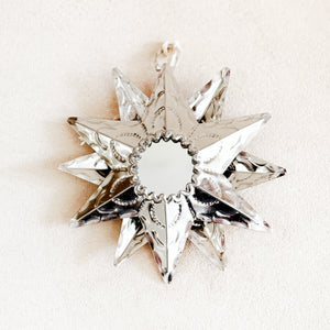 Mexican Tin Star Ornament