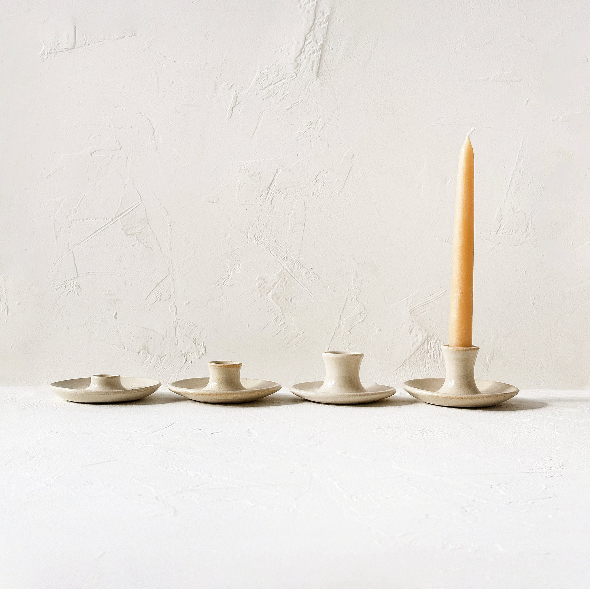 Porcelain Taper Candle Holder Wilderhouse
