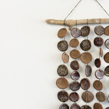 Load image into Gallery viewer, Shell Stoneware Wall Hanging in Umber