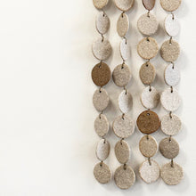 Load image into Gallery viewer, Long Circle Wall Hanging in Pumice and Umber