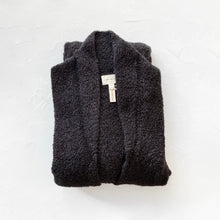 Load image into Gallery viewer, Black Sweater Coat