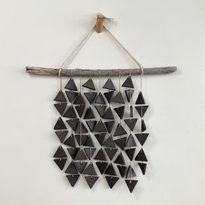 Stacked Triangle Wall Hanging