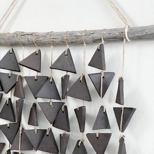 Stacked Triangle Wall Hanging