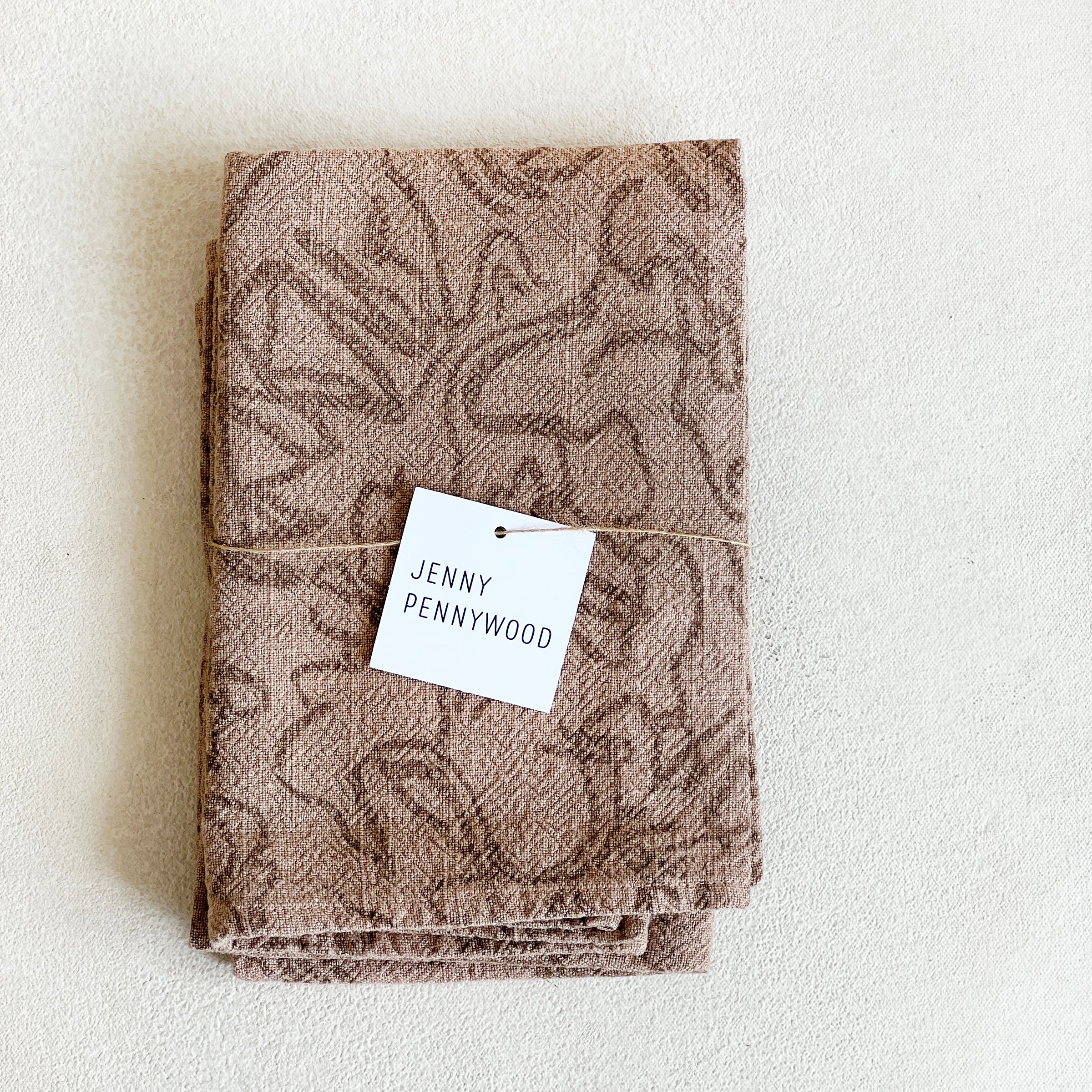 Tea Towel in Clay